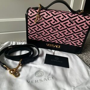 Versace La Greca Shoulder Bag